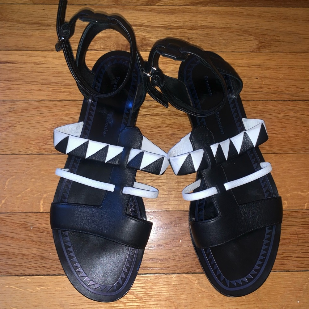 Proenza Schouler Gladiator Tribal Sandals 37.5